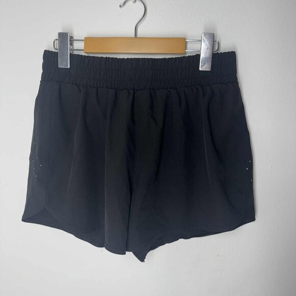 Athletic Works Women's Shorts Active Summer Black Medium - Picture 1 of 7
